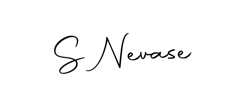 Make a beautiful signature design for name S Nevase. With this signature (Autography-DOLnW) style, you can create a handwritten signature for free. S Nevase signature style 10 images and pictures png