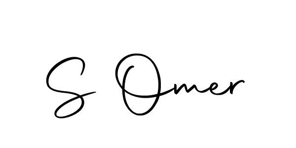 Design your own signature with our free online signature maker. With this signature software, you can create a handwritten (Autography-DOLnW) signature for name S Omer. S Omer signature style 10 images and pictures png