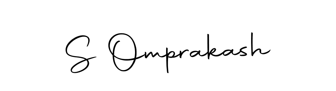 The best way (Autography-DOLnW) to make a short signature is to pick only two or three words in your name. The name S Omprakash include a total of six letters. For converting this name. S Omprakash signature style 10 images and pictures png