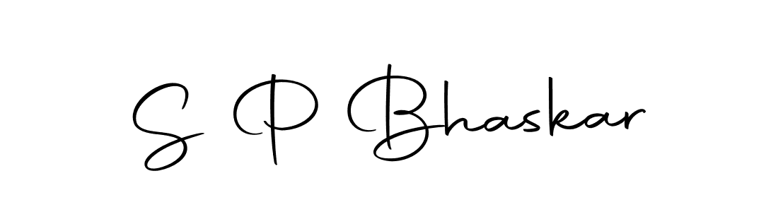 Make a beautiful signature design for name S P Bhaskar. Use this online signature maker to create a handwritten signature for free. S P Bhaskar signature style 10 images and pictures png