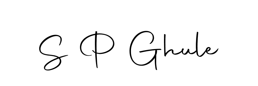 Also we have S P Ghule name is the best signature style. Create professional handwritten signature collection using Autography-DOLnW autograph style. S P Ghule signature style 10 images and pictures png