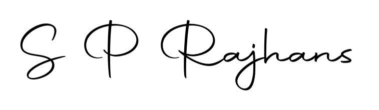 A timeless handwritten aesthetic for S P Rajhans. The Autography-DOLnW font gives your signature a handcrafted feel with natural curves. S P Rajhans signature style 10 images and pictures png