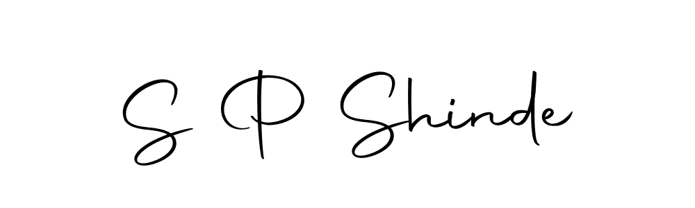 Design your own signature with our free online signature maker. With this signature software, you can create a handwritten (Autography-DOLnW) signature for name S P Shinde. S P Shinde signature style 10 images and pictures png