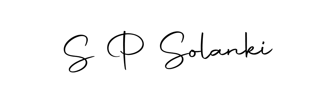 Design your own signature with our free online signature maker. With this signature software, you can create a handwritten (Autography-DOLnW) signature for name S P Solanki. S P Solanki signature style 10 images and pictures png