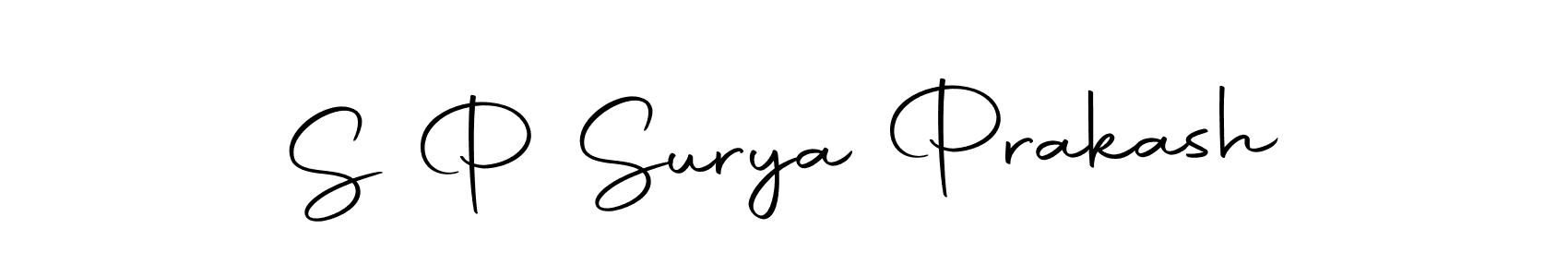 Make a short S P Surya Prakash signature style. Manage your documents anywhere anytime using Autography-DOLnW. Create and add eSignatures, submit forms, share and send files easily. S P Surya Prakash signature style 10 images and pictures png