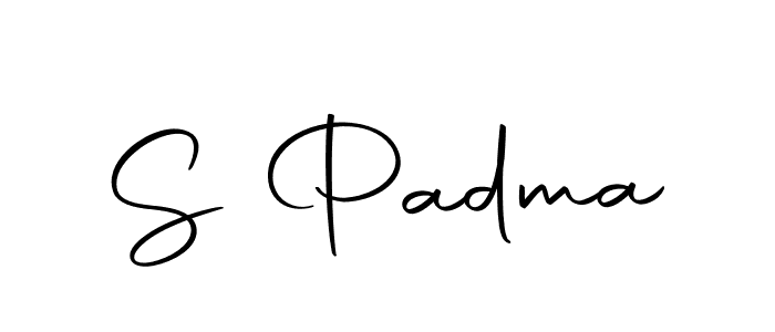 Autography-DOLnW is a professional signature style that is perfect for those who want to add a touch of class to their signature. It is also a great choice for those who want to make their signature more unique. Get S Padma name to fancy signature for free. S Padma signature style 10 images and pictures png