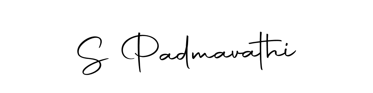 Use a signature maker to create a handwritten signature online. With this signature software, you can design (Autography-DOLnW) your own signature for name S Padmavathi. S Padmavathi signature style 10 images and pictures png