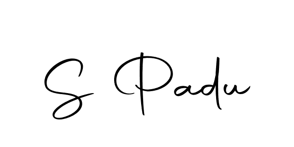 How to make S Padu signature? Autography-DOLnW is a professional autograph style. Create handwritten signature for S Padu name. S Padu signature style 10 images and pictures png