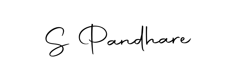 Make a beautiful signature design for name S Pandhare. Use this online signature maker to create a handwritten signature for free. S Pandhare signature style 10 images and pictures png