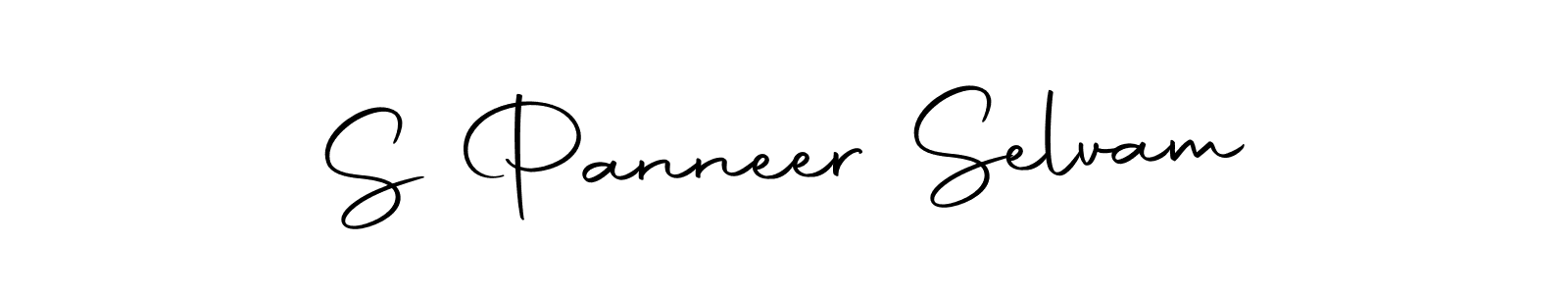 Make a beautiful signature design for name S Panneer Selvam. With this signature (Autography-DOLnW) style, you can create a handwritten signature for free. S Panneer Selvam signature style 10 images and pictures png