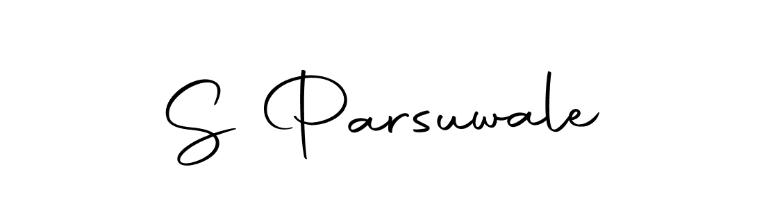 Design your own signature with our free online signature maker. With this signature software, you can create a handwritten (Autography-DOLnW) signature for name S Parsuwale. S Parsuwale signature style 10 images and pictures png