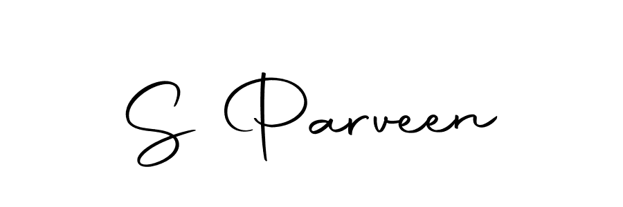 How to make S Parveen signature? Autography-DOLnW is a professional autograph style. Create handwritten signature for S Parveen name. S Parveen signature style 10 images and pictures png