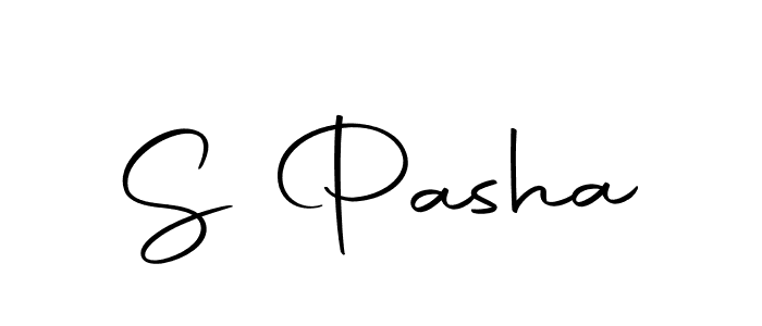 You should practise on your own different ways (Autography-DOLnW) to write your name (S Pasha) in signature. don't let someone else do it for you. S Pasha signature style 10 images and pictures png