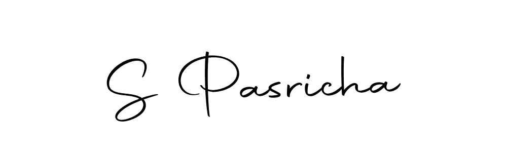 Make a beautiful signature design for name S Pasricha. Use this online signature maker to create a handwritten signature for free. S Pasricha signature style 10 images and pictures png