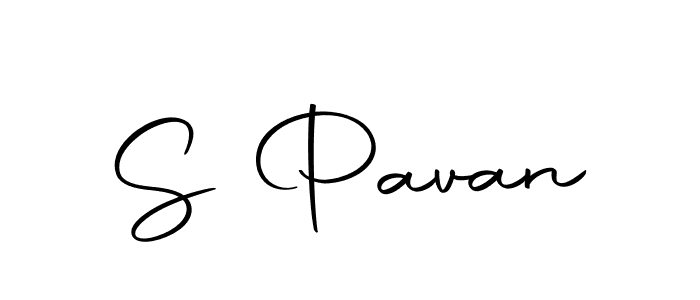 Make a beautiful signature design for name S Pavan. Use this online signature maker to create a handwritten signature for free. S Pavan signature style 10 images and pictures png