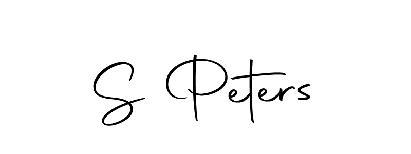 S Peters stylish signature style. Best Handwritten Sign (Autography-DOLnW) for my name. Handwritten Signature Collection Ideas for my name S Peters. S Peters signature style 10 images and pictures png
