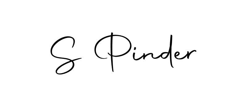 How to make S Pinder signature? Autography-DOLnW is a professional autograph style. Create handwritten signature for S Pinder name. S Pinder signature style 10 images and pictures png