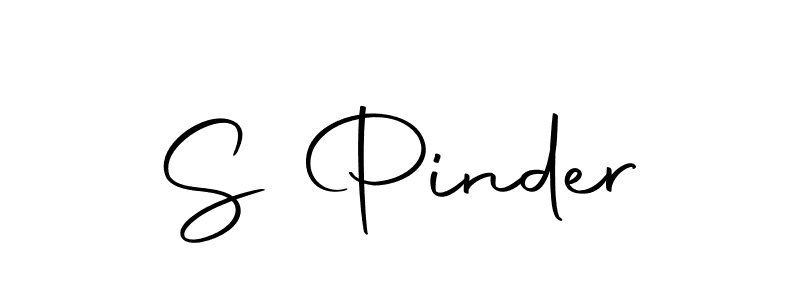 Also we have S Pinder name is the best signature style. Create professional handwritten signature collection using Autography-DOLnW autograph style. S Pinder signature style 10 images and pictures png