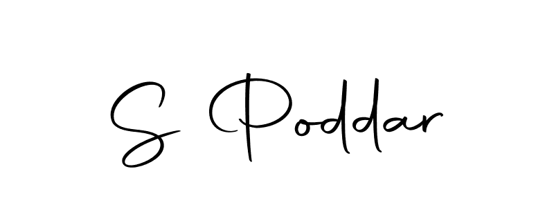 How to make S Poddar name signature. Use Autography-DOLnW style for creating short signs online. This is the latest handwritten sign. S Poddar signature style 10 images and pictures png