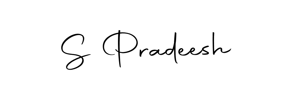 How to make S Pradeesh signature? Autography-DOLnW is a professional autograph style. Create handwritten signature for S Pradeesh name. S Pradeesh signature style 10 images and pictures png