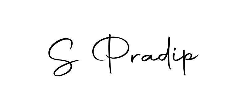 How to make S Pradip signature? Autography-DOLnW is a professional autograph style. Create handwritten signature for S Pradip name. S Pradip signature style 10 images and pictures png