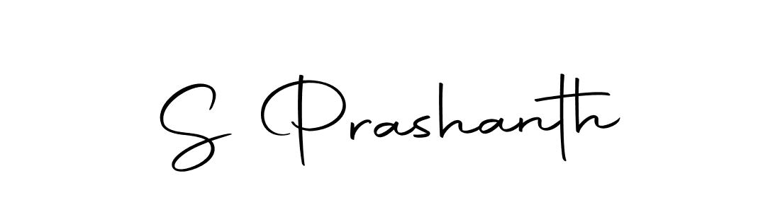 Use a signature maker to create a handwritten signature online. With this signature software, you can design (Autography-DOLnW) your own signature for name S Prashanth. S Prashanth signature style 10 images and pictures png