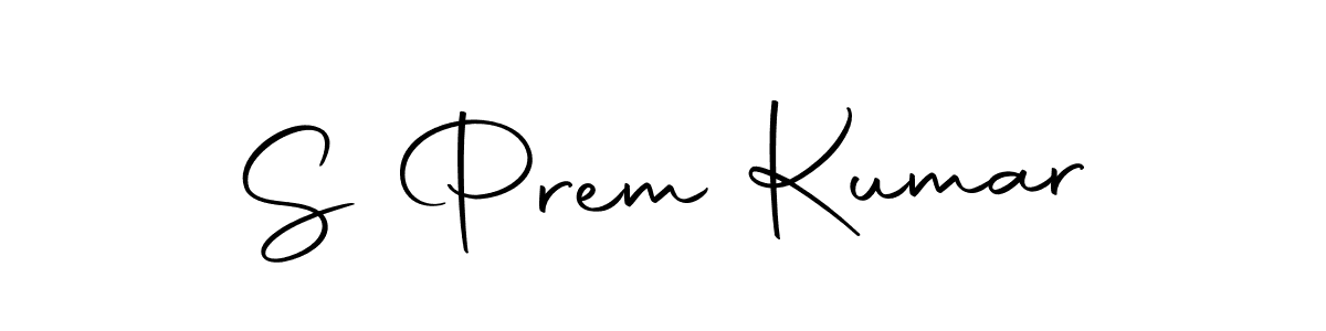 You should practise on your own different ways (Autography-DOLnW) to write your name (S Prem Kumar) in signature. don't let someone else do it for you. S Prem Kumar signature style 10 images and pictures png