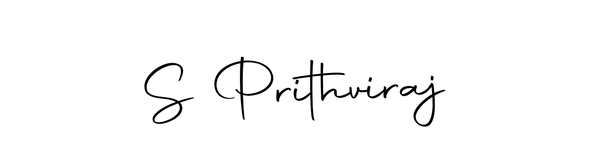 You should practise on your own different ways (Autography-DOLnW) to write your name (S Prithviraj) in signature. don't let someone else do it for you. S Prithviraj signature style 10 images and pictures png