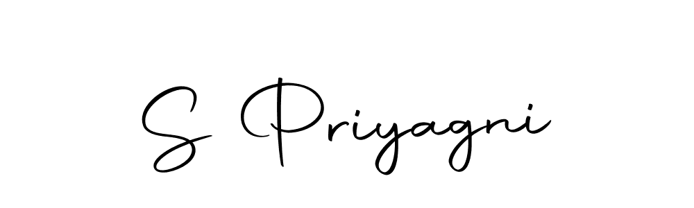 You should practise on your own different ways (Autography-DOLnW) to write your name (S Priyagni) in signature. don't let someone else do it for you. S Priyagni signature style 10 images and pictures png