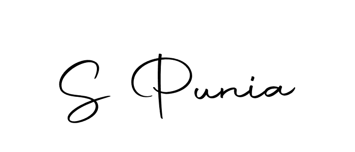 Also we have S Punia name is the best signature style. Create professional handwritten signature collection using Autography-DOLnW autograph style. S Punia signature style 10 images and pictures png