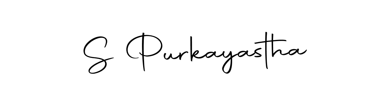 You can use this online signature creator to create a handwritten signature for the name S Purkayastha. This is the best online autograph maker. S Purkayastha signature style 10 images and pictures png
