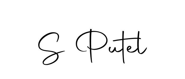 How to make S Putel signature? Autography-DOLnW is a professional autograph style. Create handwritten signature for S Putel name. S Putel signature style 10 images and pictures png