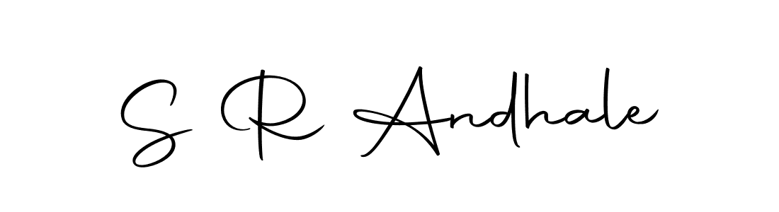 You should practise on your own different ways (Autography-DOLnW) to write your name (S R Andhale) in signature. don't let someone else do it for you. S R Andhale signature style 10 images and pictures png