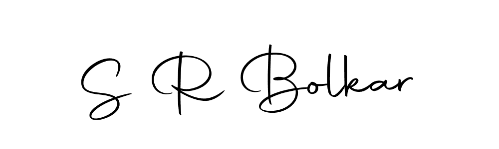 The best way (Autography-DOLnW) to make a short signature is to pick only two or three words in your name. The name S R Bolkar include a total of six letters. For converting this name. S R Bolkar signature style 10 images and pictures png
