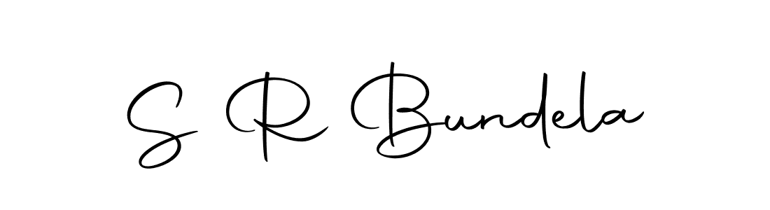 How to make S R Bundela name signature. Use Autography-DOLnW style for creating short signs online. This is the latest handwritten sign. S R Bundela signature style 10 images and pictures png