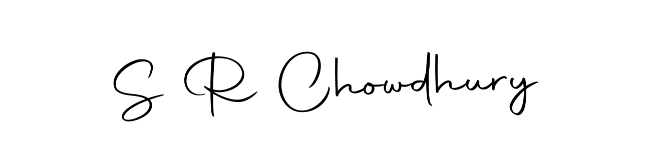 Design your own signature with our free online signature maker. With this signature software, you can create a handwritten (Autography-DOLnW) signature for name S R Chowdhury. S R Chowdhury signature style 10 images and pictures png