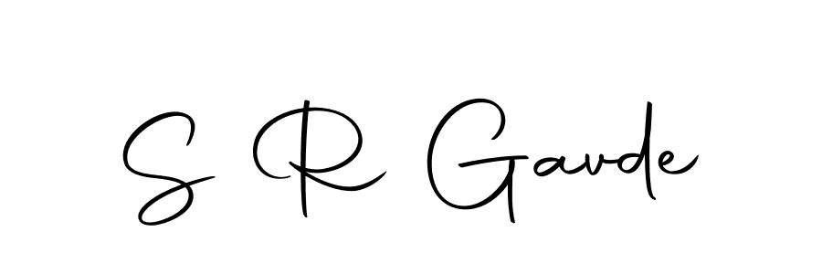 Also we have S R Gavde name is the best signature style. Create professional handwritten signature collection using Autography-DOLnW autograph style. S R Gavde signature style 10 images and pictures png