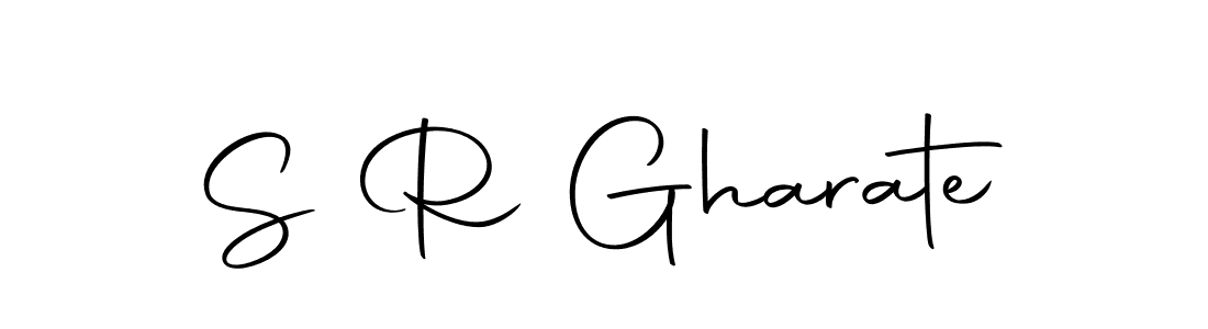 How to make S R Gharate signature? Autography-DOLnW is a professional autograph style. Create handwritten signature for S R Gharate name. S R Gharate signature style 10 images and pictures png