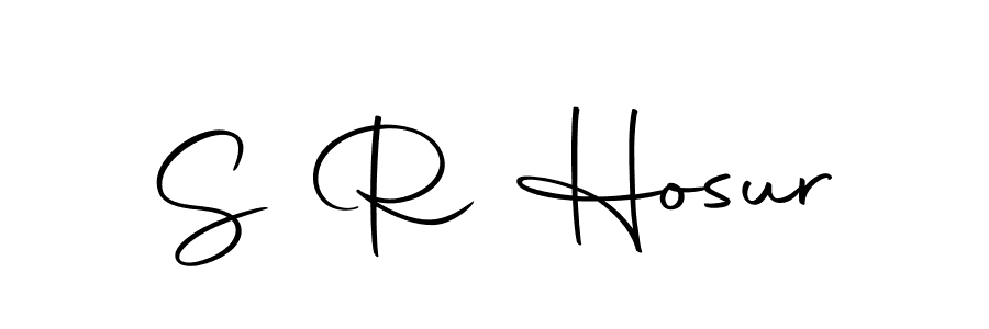 Design your own signature with our free online signature maker. With this signature software, you can create a handwritten (Autography-DOLnW) signature for name S R Hosur. S R Hosur signature style 10 images and pictures png