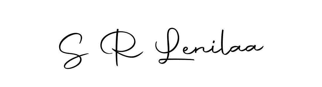 if you are searching for the best signature style for your name S R Lenilaa. so please give up your signature search. here we have designed multiple signature styles  using Autography-DOLnW. S R Lenilaa signature style 10 images and pictures png