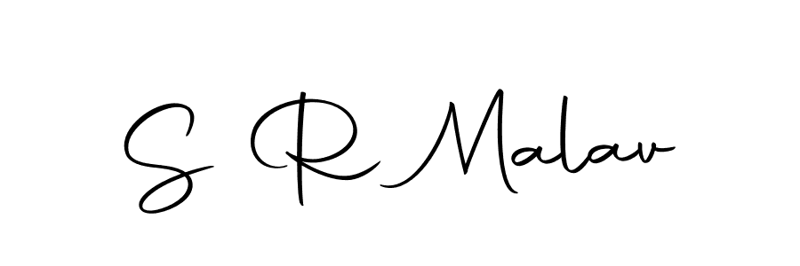 Make a beautiful signature design for name S R Malav. Use this online signature maker to create a handwritten signature for free. S R Malav signature style 10 images and pictures png