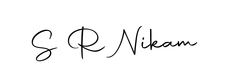 This is the best signature style for the S R Nikam name. Also you like these signature font (Autography-DOLnW). Mix name signature. S R Nikam signature style 10 images and pictures png