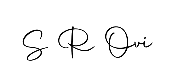 How to make S R Ovi signature? Autography-DOLnW is a professional autograph style. Create handwritten signature for S R Ovi name. S R Ovi signature style 10 images and pictures png