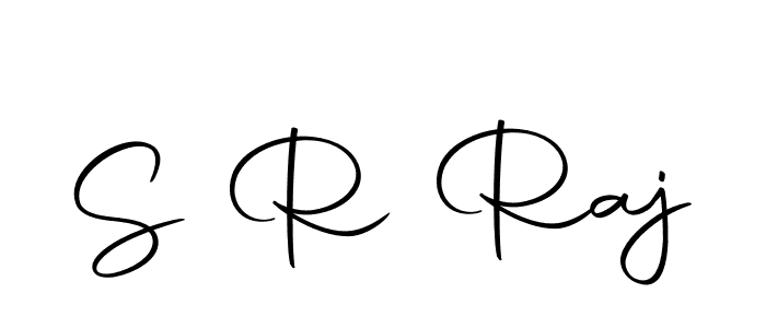 You should practise on your own different ways (Autography-DOLnW) to write your name (S R Raj) in signature. don't let someone else do it for you. S R Raj signature style 10 images and pictures png