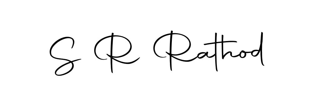 Use a signature maker to create a handwritten signature online. With this signature software, you can design (Autography-DOLnW) your own signature for name S R Rathod. S R Rathod signature style 10 images and pictures png