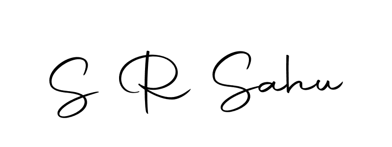 Make a beautiful signature design for name S R Sahu. With this signature (Autography-DOLnW) style, you can create a handwritten signature for free. S R Sahu signature style 10 images and pictures png