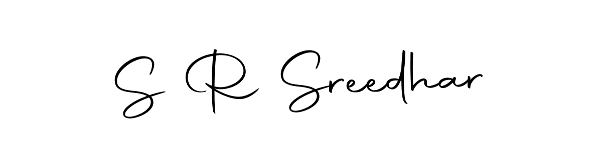 Here are the top 10 professional signature styles for the name S R Sreedhar. These are the best autograph styles you can use for your name. S R Sreedhar signature style 10 images and pictures png