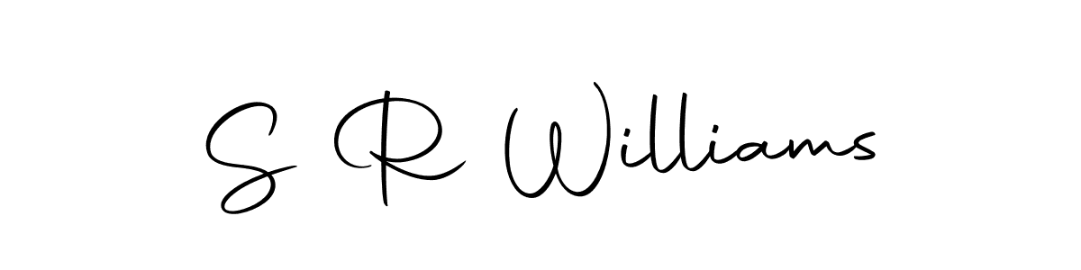 Design your own signature with our free online signature maker. With this signature software, you can create a handwritten (Autography-DOLnW) signature for name S R Williams. S R Williams signature style 10 images and pictures png
