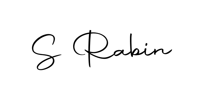 Make a beautiful signature design for name S Rabin. With this signature (Autography-DOLnW) style, you can create a handwritten signature for free. S Rabin signature style 10 images and pictures png
