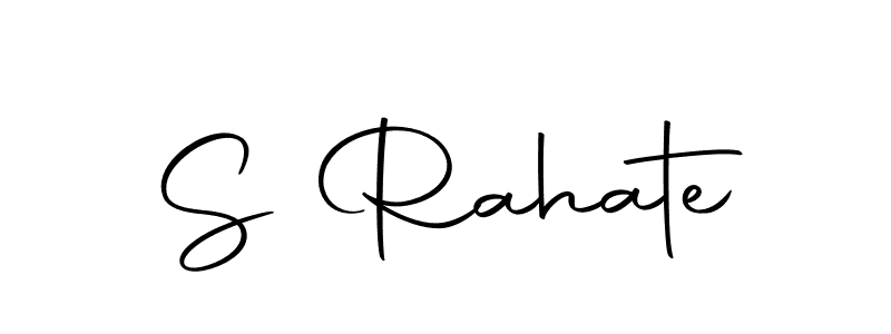 Design your own signature with our free online signature maker. With this signature software, you can create a handwritten (Autography-DOLnW) signature for name S Rahate. S Rahate signature style 10 images and pictures png